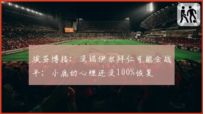 埃芬博格:没诺伊尔拜仁可能会战平;小鹿的心理还没100%恢复